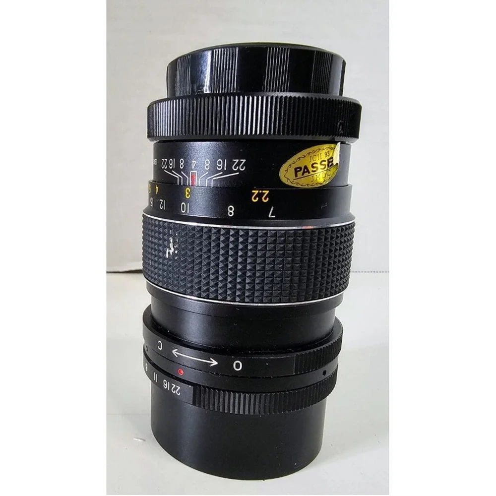 RARE VINTAGE Kaligar Camera Lens 135mm f/3.5 - Black UNTESTED‎